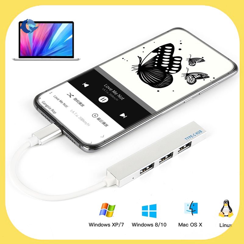 Bộ Chia 4 Cổng Usb Cho Macbook Pro