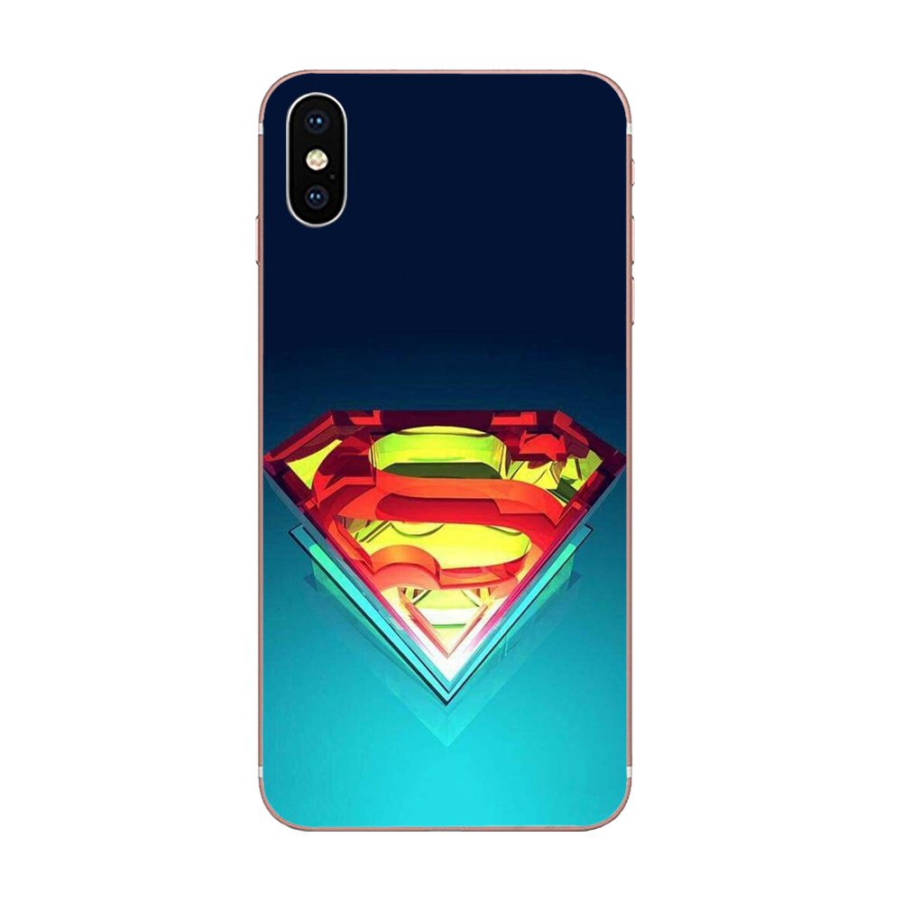 Ốp Lưng Trong Suốt In Logo Superman / Superman Cho Samsung Galaxy A10 A20 A20e A3 A40 A5 A50 A7 J3 J5 J6 J7 2016 2017 2018