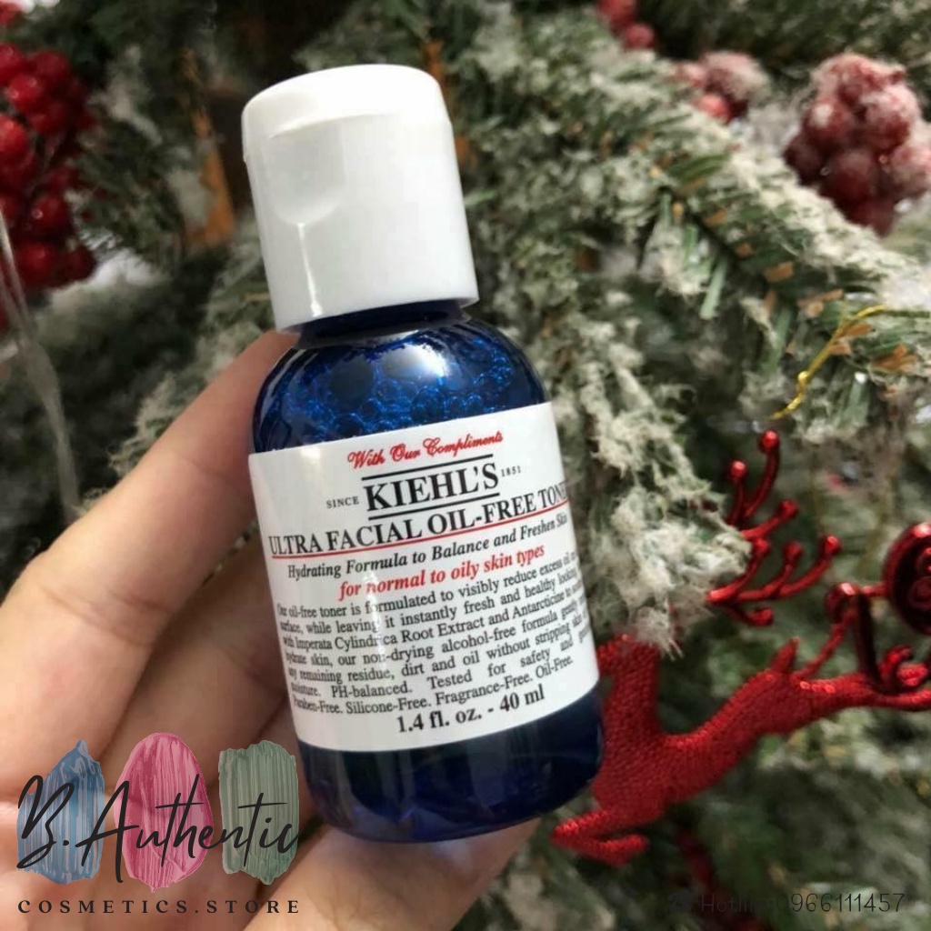 Toner Không Cồn Cho Da Dầu và Da Thường KIEHL’S Ultra Facial Oil-Free Toner 40ml-giảm dầu cân bằng da | BigBuy360 - bigbuy360.vn