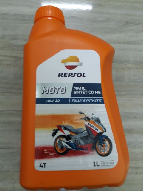 Dầu nhớt tổng hợp cao cấp xe tay ga Repsol Matic Sintetico