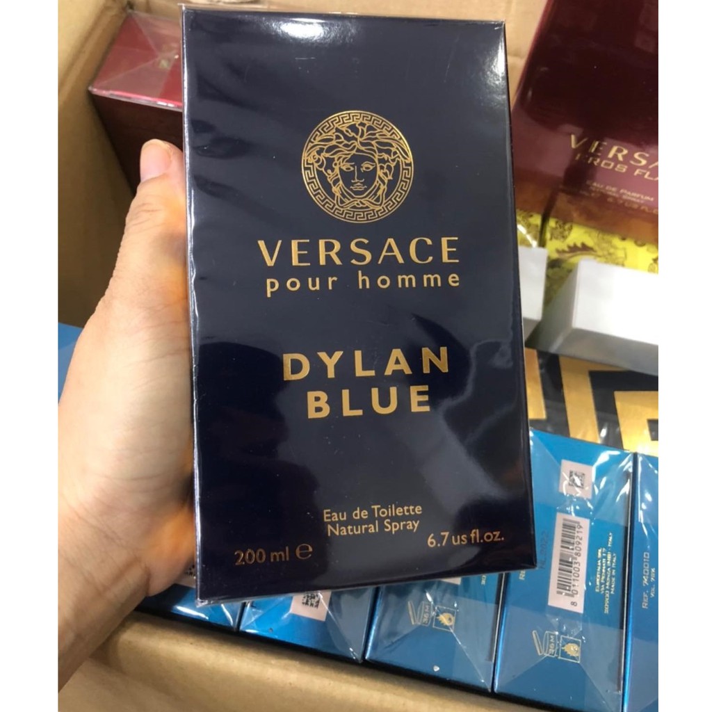 Nước hoa nam Versace Pour Homme Dylan Blue 200ml EDT