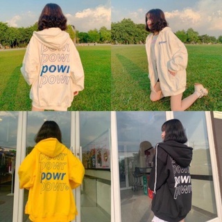 ... áo khoác nỉ hoodie powf form rộng