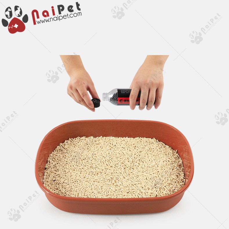 Hạt Khử Mùi Vệ Sinh Cát Mèo Chai 300g