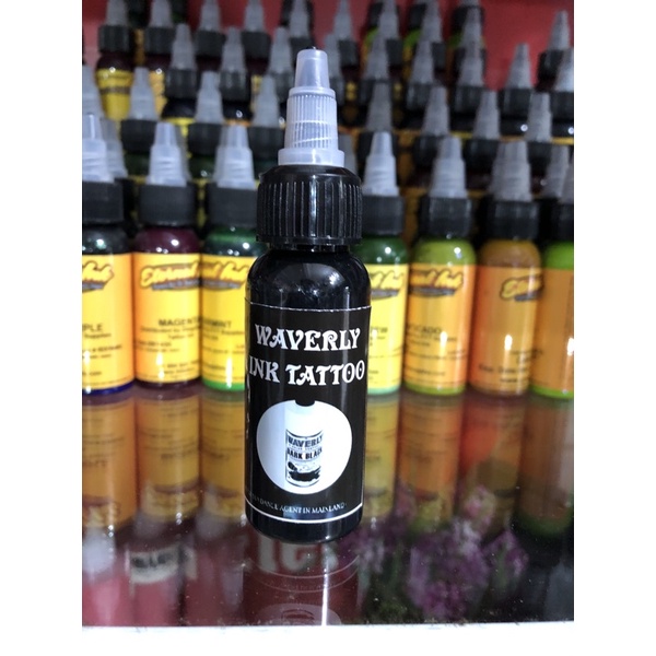 Mực xăm màu đen Waverly 30ml
