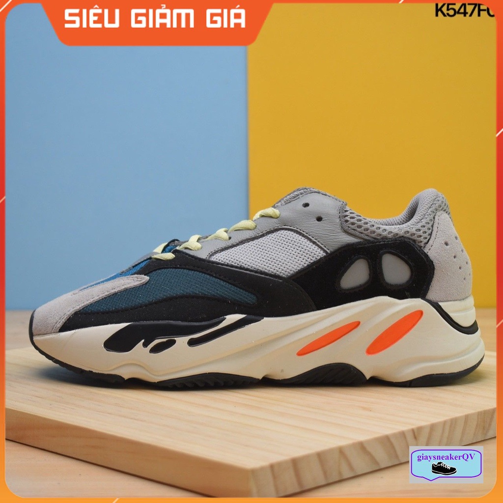 Giày thể thao YZ 700 Wave Runner dáng xuồng siêu chất, phong cách dành cho nam và nữ
