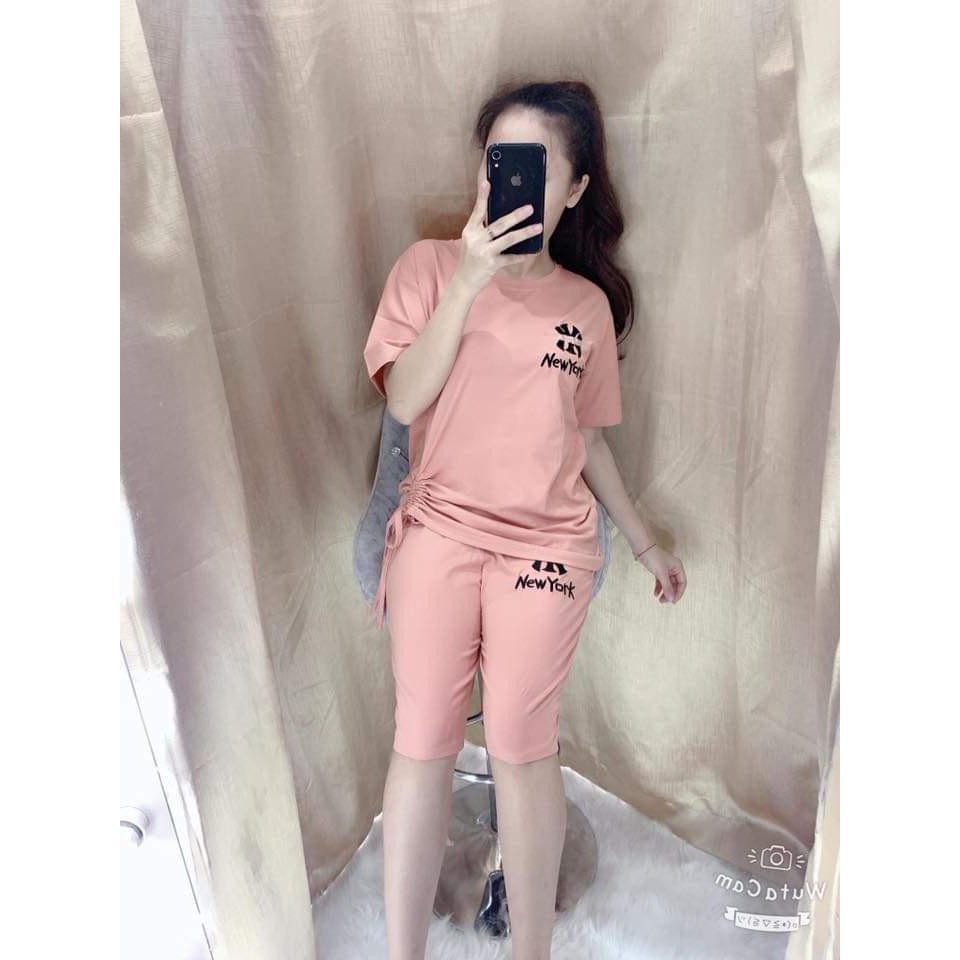 |ƯU ĐÃI 99K|  ĐỒ BỘ THUN MẶC NHÀ THỜI TRANG 3 SIZE 45-62KG TÙY CHIỀU CAO | BigBuy360 - bigbuy360.vn