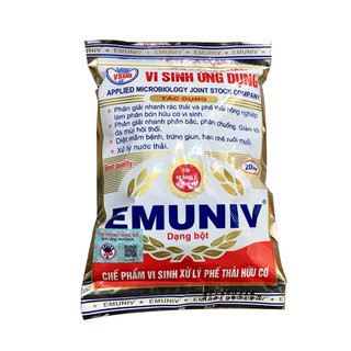 Gói 200gram - Chế phẩm EM ủ phân và rác thải EMUNIV