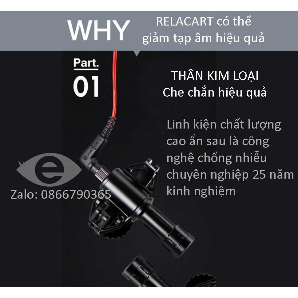 Micro ghi âm định hướng Relacart MU1