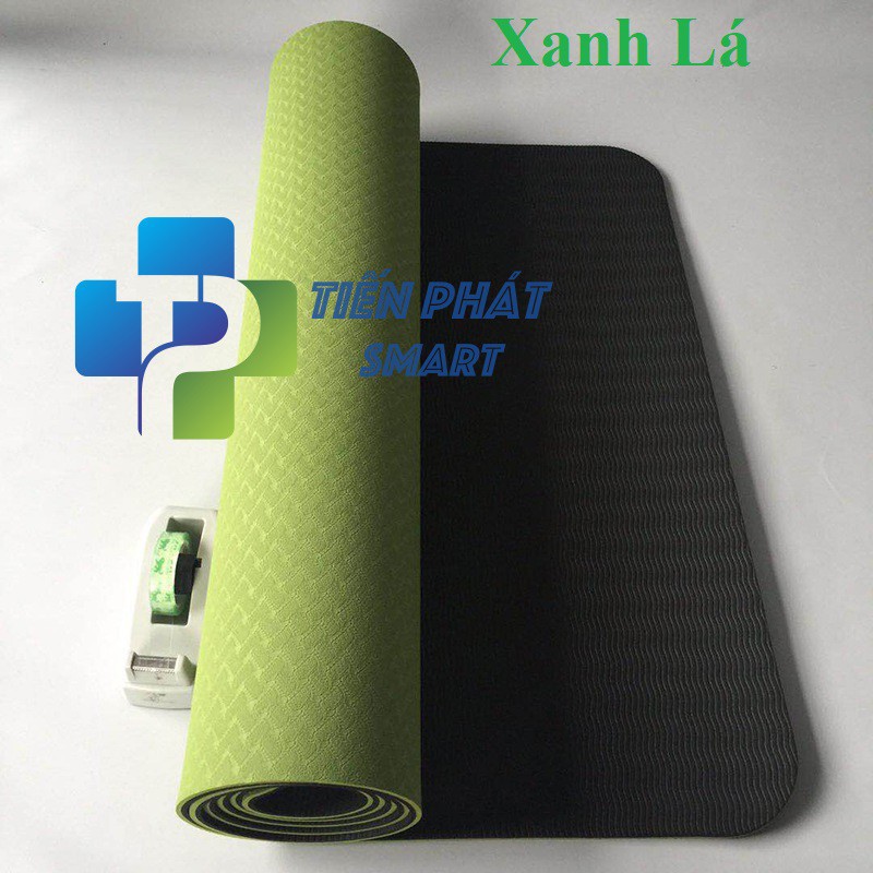 Combo Thảm yoga 6mm TPE 2 lớp + chai xịt vệ sinh ( kèm túi lưới) - HOT