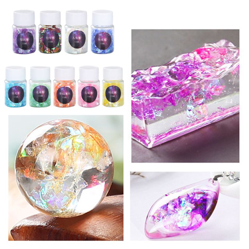 Hạt Nhựa Hình Vỏ Sò Nhiều Màu Dùng Làm Trang Sức DIY