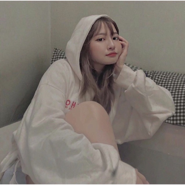 ÁO KHOÁC HOODIE OHOH TAY PHỒNG FORM LỬNG CROPTOP