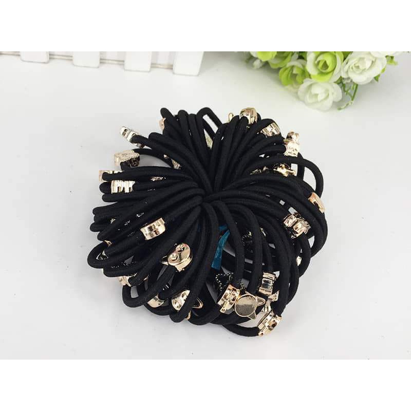 Combo 100 cột tóc nhiều hình,,,