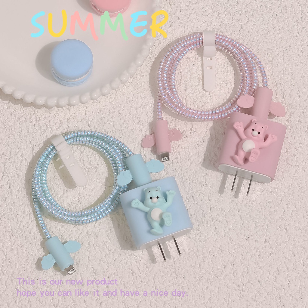 Vỏ bảo vệ đầu dây cáp sạc thích hợp cho iPhone 13 12 11 PRO MAX compatible for ipad MINI 6 PRO 11 2021 AIR 4 10.2