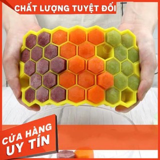 Khay đá dẻo khay ăn dặm tổ ong silicol , khay đá tròn các loại