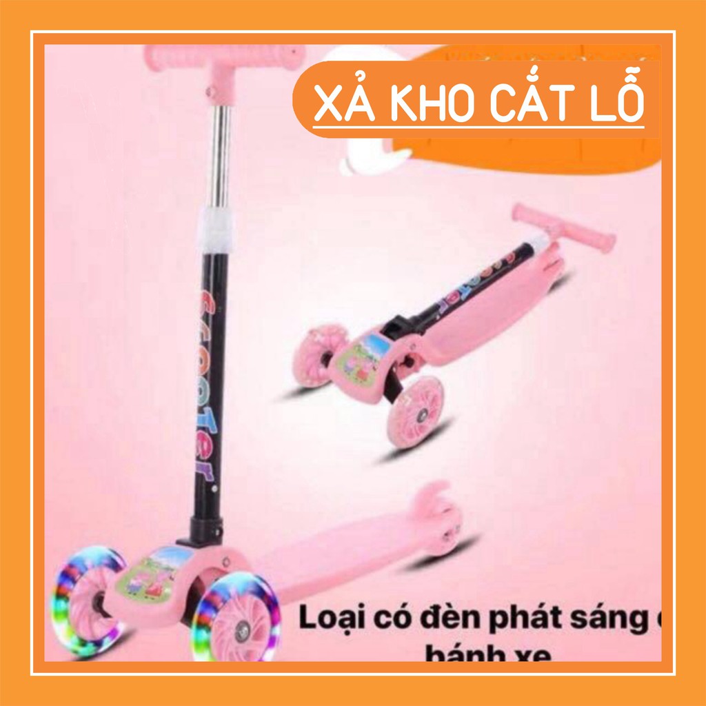 XE SCOTER trượt bánh phát sáng