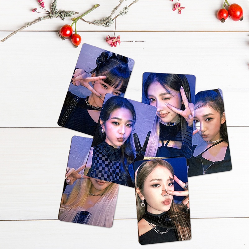 Set 6 tấm ảnh lomo card nhóm nhạc Kpop IVE