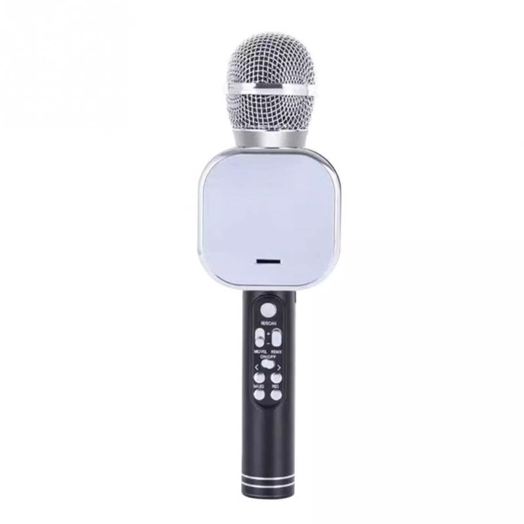 [Mã ELHACE giảm 4% đơn 300K] Micro Karaoke Bluetooth Không Dây Q009 Âm Thanh 3D Có Đèn LED - Hỗ trợ ghi âm