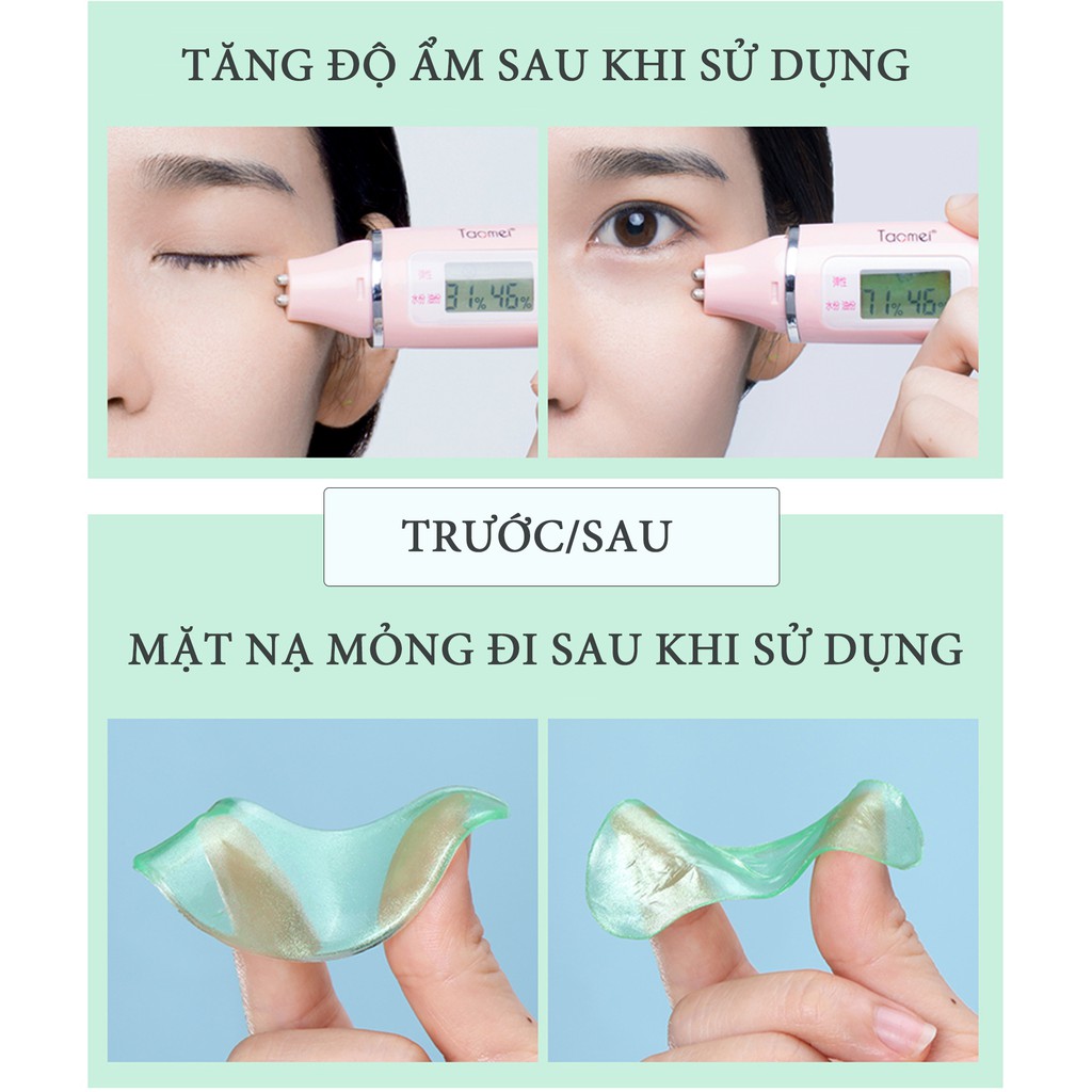 MẶT NẠ DƯỠNG MẮT NGỌC TRAI BAIMISS CHỐNG THÂM QUẦNG MẮT 6g x 30 miếng BMYR41