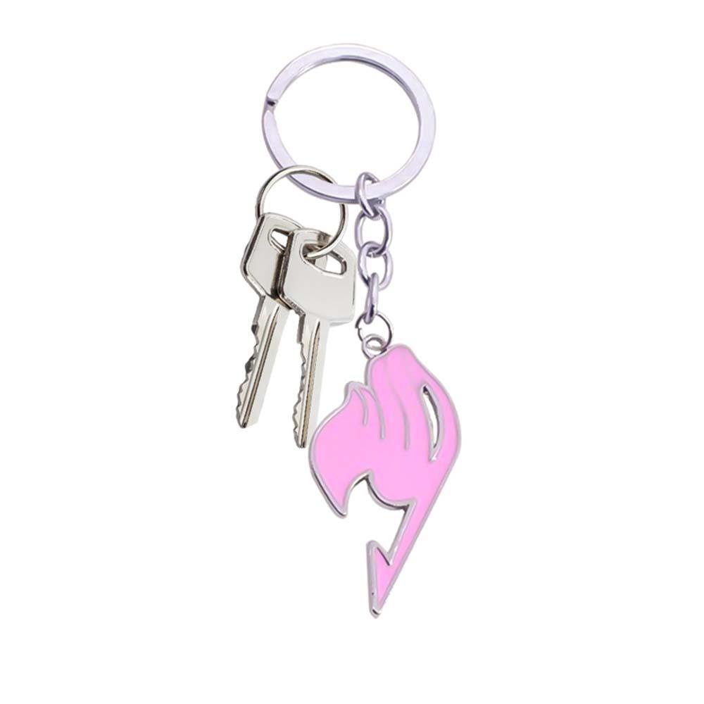 Rebuy1 Móc Khóa Mặt Hình Fairy Tail Tráng Men Unisex