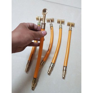Đầu vòi bơm nốp xe máy-xe đạp