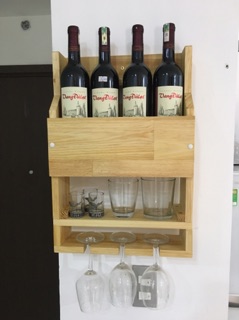 Kệ rượu vintage
