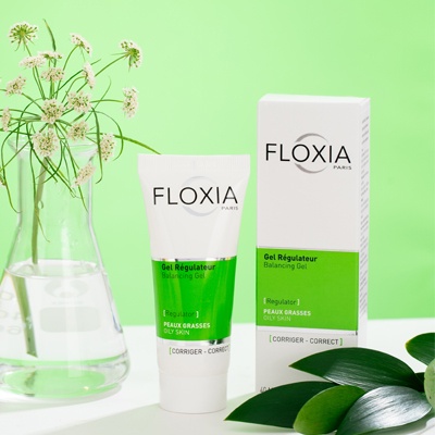 Gel dưỡng FLOXIA BALANCING GEL 40ml làm dịu và ngăn ngừa mụn