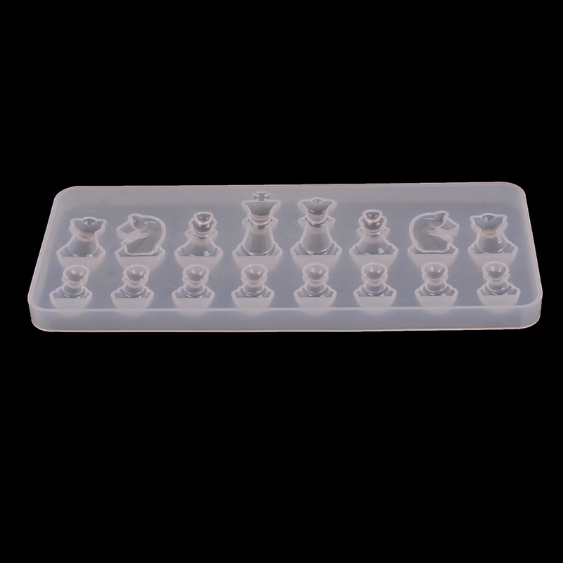 Khuôn silicone Làm Mặt Dây Chuyền Hình Quân Cờ Vua Quốc Tế