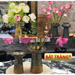 LỌ HOA GỐM ĐẸP CAO BÌNH HOA SỨ PHONG CÁCH HIỆN ĐẠI