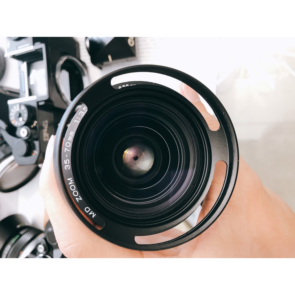 Ống kính MF MINOLTA MD ZOOM 35-70mm F3.5 đời cuối có Macro
