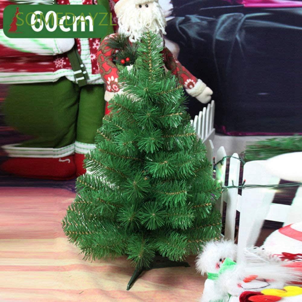 Cây thông noel nhân tạo màu xanh lá 60cm dùng trang trí dịp lễ hội chất lượng cao