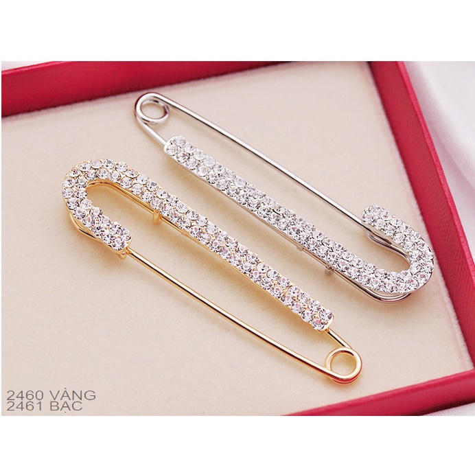 Ghim cài áo Eleanor Accessories trâm cài gắn ngọc trai nhân tạo sang chảnh phụ kiện trang sức thời trang đẹp