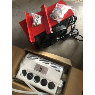 Bộ điều hòa chạy bằng điện ắc quy, máy phát điện 12 vôn 24 vôn lắp cho xe tải, máy công trình
