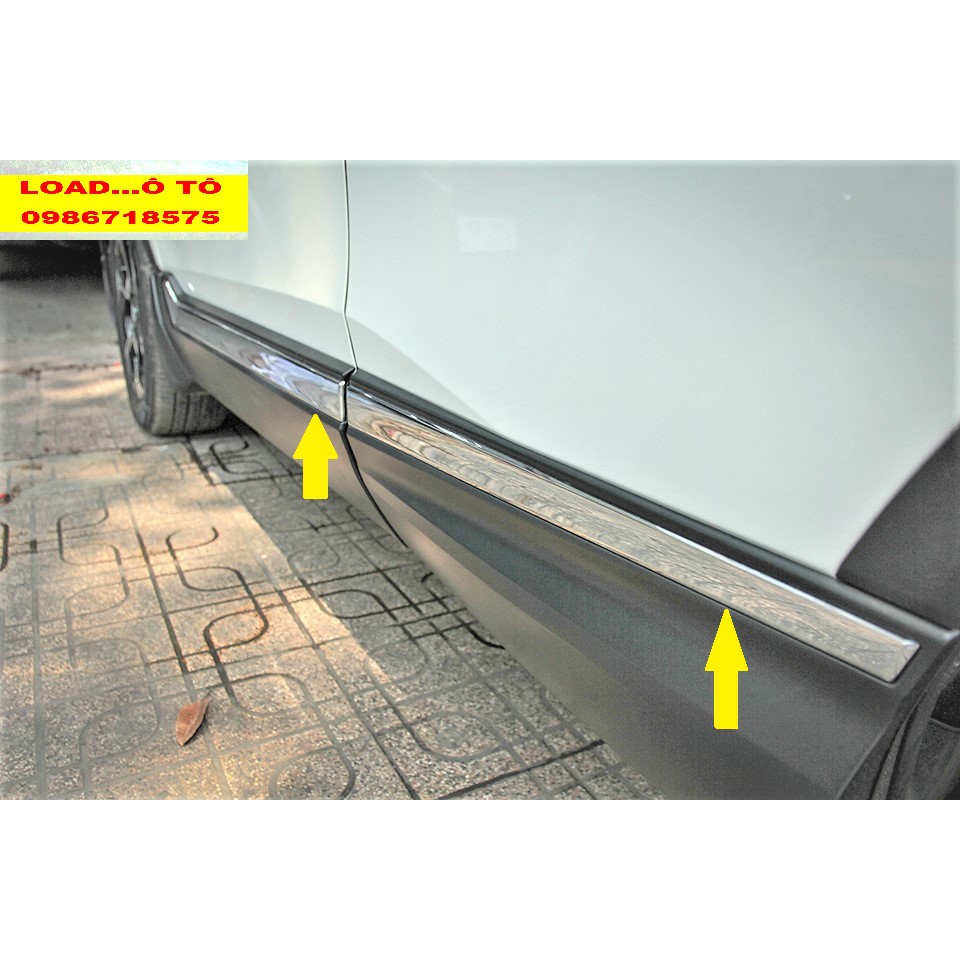 Ốp Nẹp Sườn Xe Honda CRV 2018-2021 Nhựa ABS Mạ Crom Sáng Bóng Cao Cấp