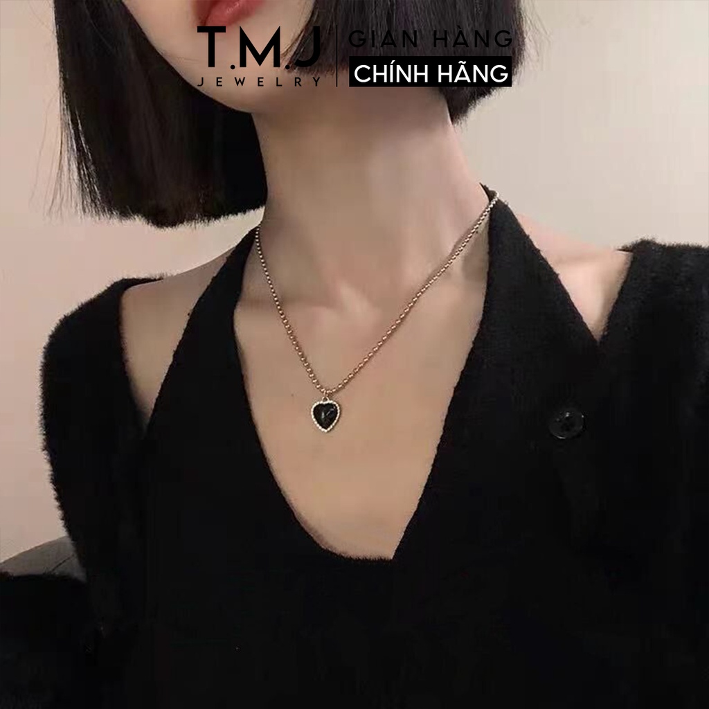 Dây chuyền nữ TMJ thanh lịch nhẹ nhàng tinh tế dây chuyền hot trend phong cách Hàn Quốc