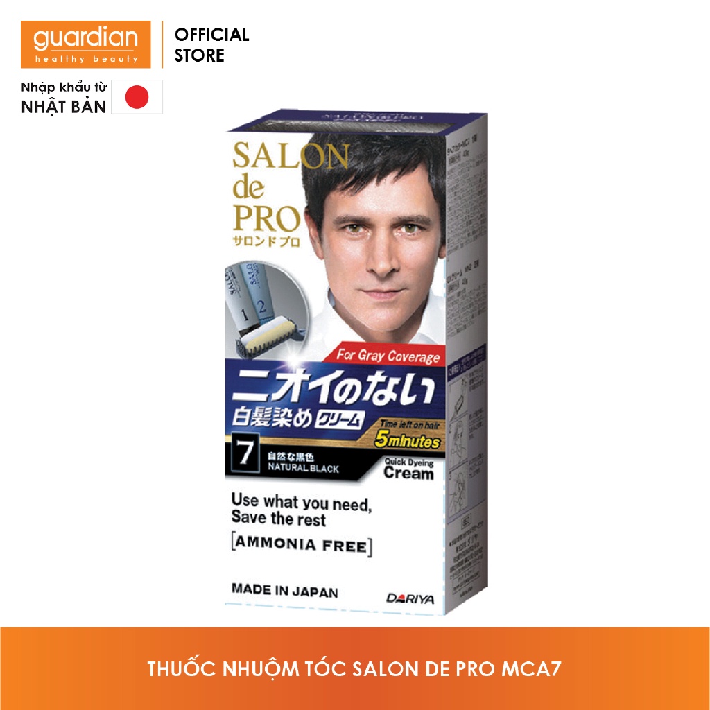 Thuốc Nhuộm Tóc Salon De Pro Số MCA7 Màu đen 80g