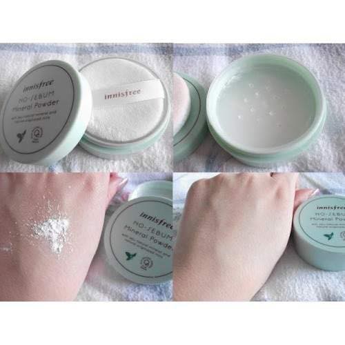 MẪU MỚI 2021 Phấn Phủ Bột Kiềm Dầu Innisfree No Sebum Mineral Powder