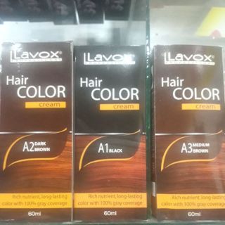 Kem nhuộm phủ bạc a1,a2,a3 lavox chọn loại