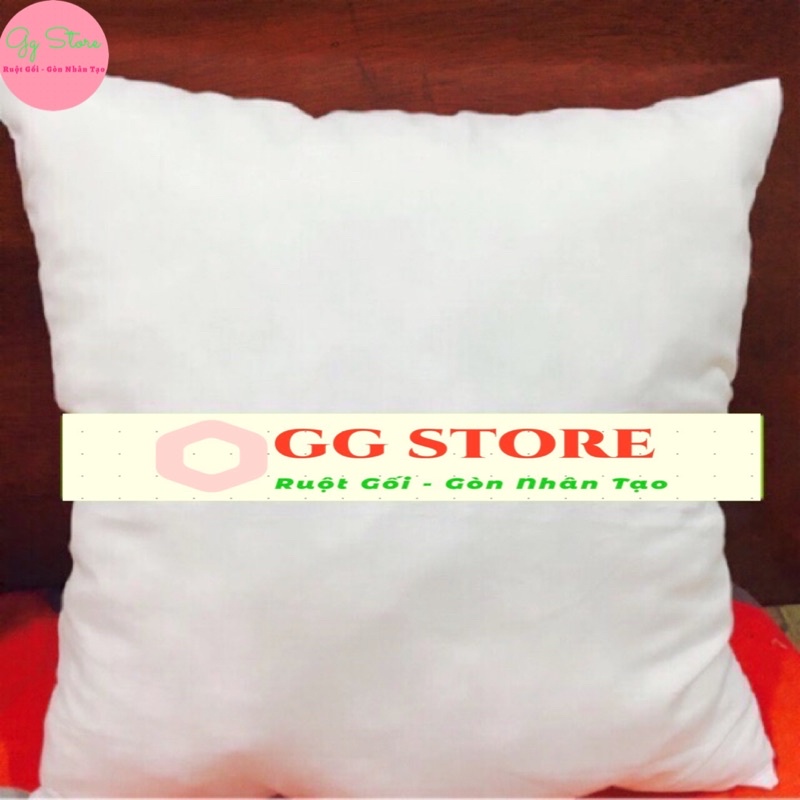 Ruột Gối gòn bi - gòn xơ 40x40 Tựa Lưng Sofa - văn phòng ( dây kéo ) (hàng có sẵn) giá tốt