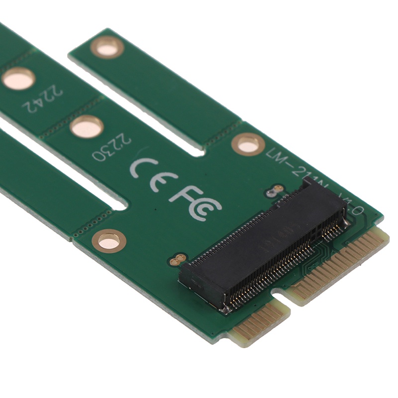 XBVN mSATA to m.2 ngff adapters convert card 6.0gb/s for 2230-2280 m2 ssd