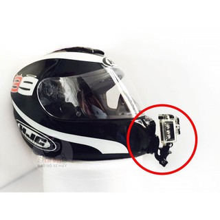 Bộ mount gắn cằm nhọn, bộ gắn cằm fullface chắc chắn