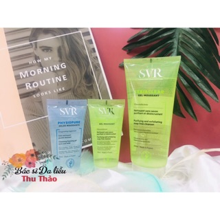 SỮA RỬA MẶT SVR SEBIACLEAR (DA MỤN) - PHYSIOPURE (DA NHẠY CẢM) GEL MOUSSANT 50mL - 200mL