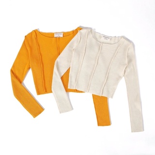 Áo croptop chất len tay dài size lớn 45-95kg