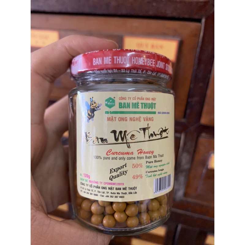 Mật Ong Nghệ Vàng ban mê thuột - 120 gam
