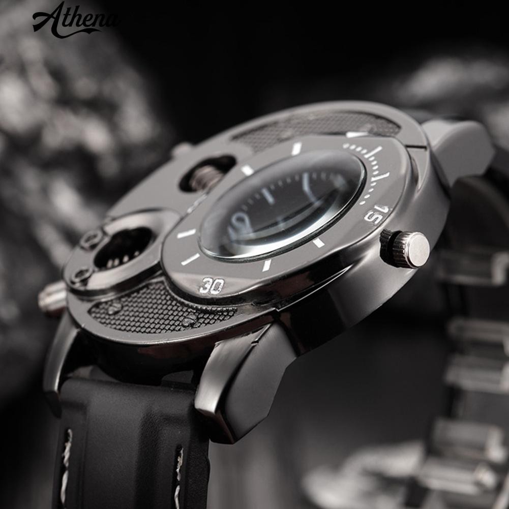 Đồng hồ đeo tay nam thiết kế mặt số bu lông cá tính