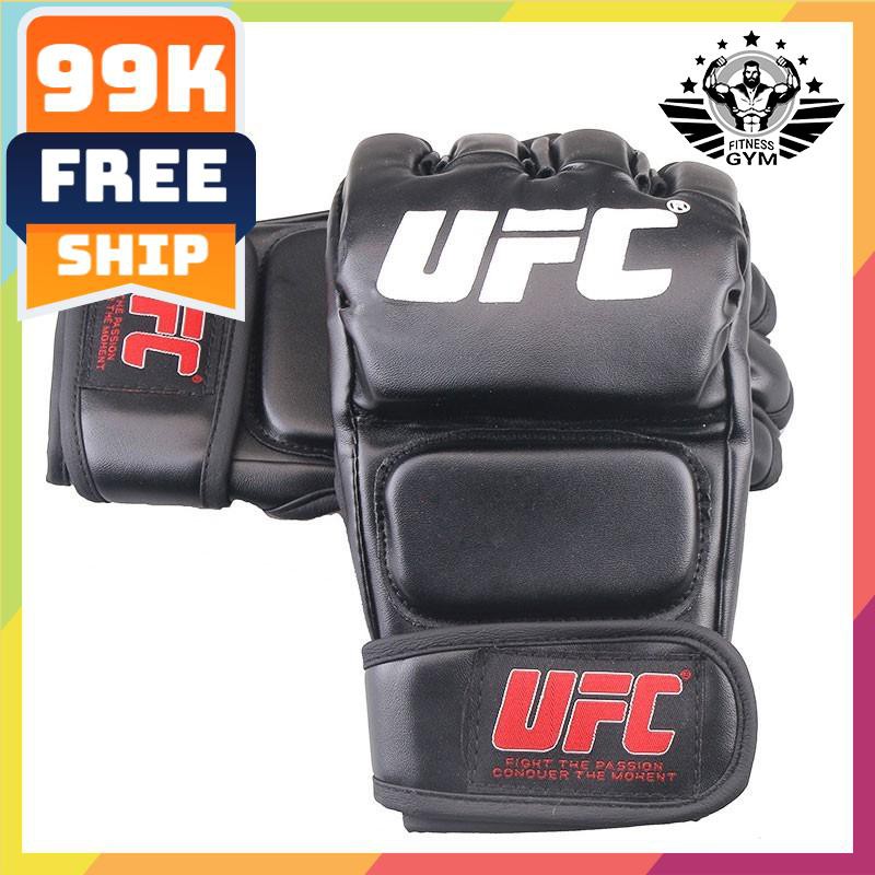 FREESHIP🎁 Găng tay UFC hở ngón ⚡giá rẻ⚡ Găng tay MMA | hn & tphcm