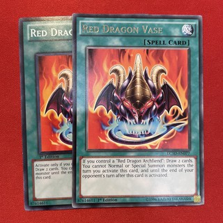[Thẻ Bài Yugioh Chính Hãng] Red Dragon Vase