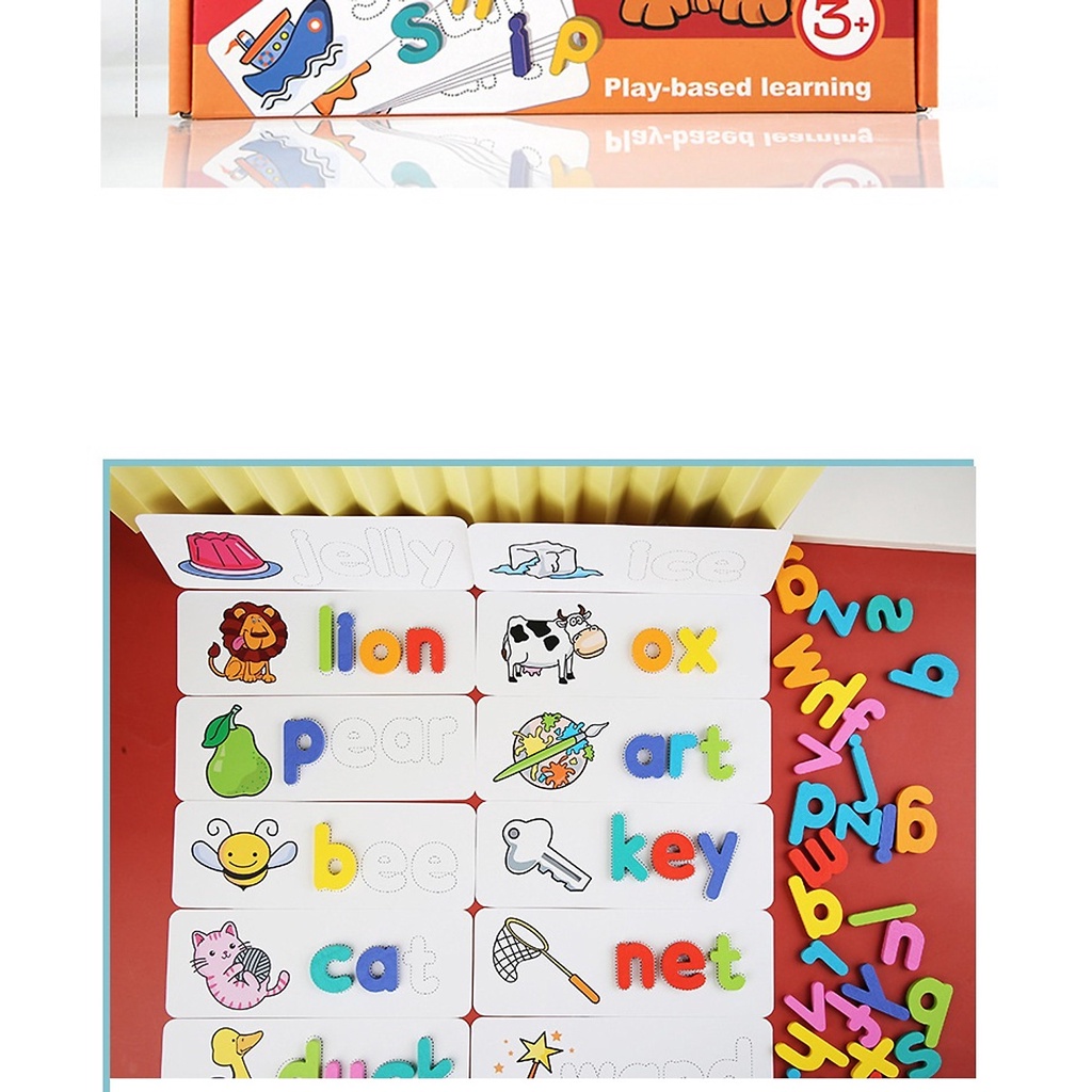 Spelling game con sư tử - Trò chơi đánh vần ghép từ vựng tiếng Anh 52 chữ cái