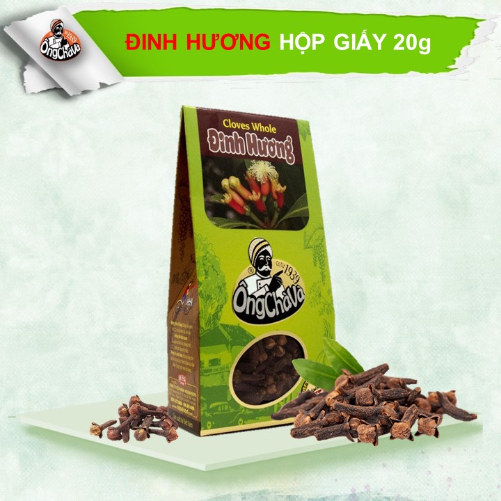 Đinh Hương Ông Chà Và 20gr (hộp giấy)