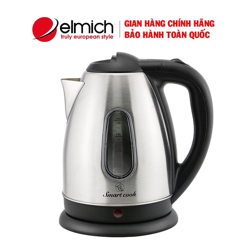 [Mã ELHADEV giảm 4% đơn 300K] Ấm đun nước siêu tốc Smartcook KES-3855 1.8l