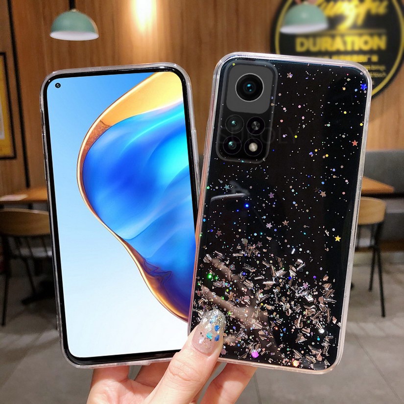 Ốp Điện Thoại Mềm Lấp Lánh Cao Cấp Cho Xiaomi Redmi 10C Note 11 11S 11 Pro 11 Pro 5G